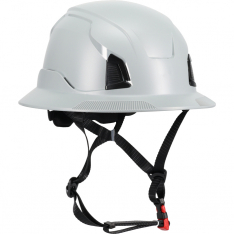PIP 280-HP1491RM-FB-09, Traverse, Safety Helmets, Gray, OS, Full Brim, Non, Vented, Industrial Climb